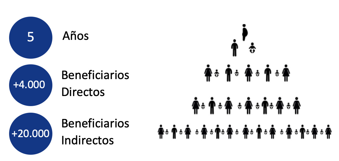 beneficiarios directos e indirectos